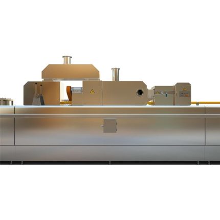 Hot air tunnel oven(double baking tray)